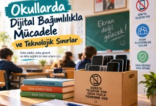 Okullarda dijital bağımlılık, telefon kullanımı ve siber zorbalıkla mücadele