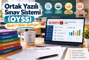 Ortak Yazılı Sınav Sistemi OYSS, sınav hazırlama ve öğrenci başarı analizi